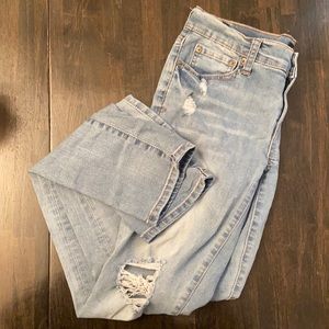 Lightwash Skinny jeans